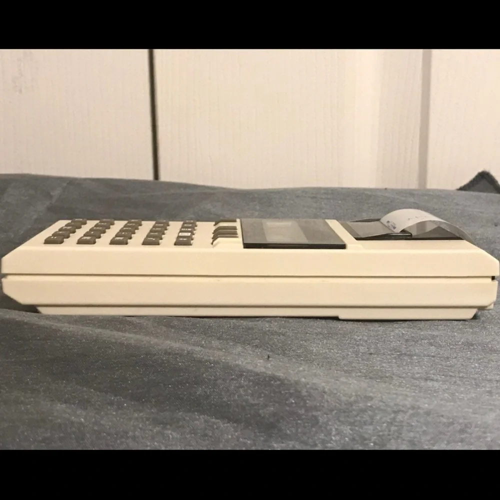 Vintage Canon TP-7 Pocket Printer Calculator
